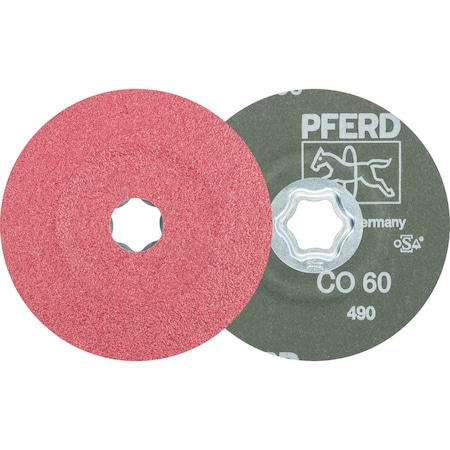 Pferd Combiclick Fiber Disc, 4-1/2", Co-Cool, 60 40700